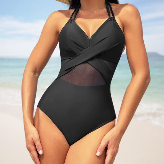 Maillot Gainant Décolleté Croisé