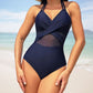 Maillot Gainant Décolleté Croisé
