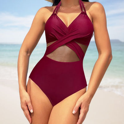 Maillot Gainant Décolleté Croisé